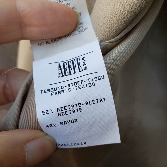 Vintage Moschino Couture One Button Blazer - M - Picture 13 of 16